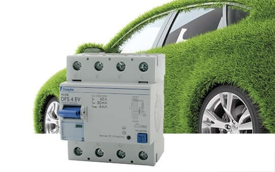 Aardlek B aardlekschakelaar type B Renault Zoe