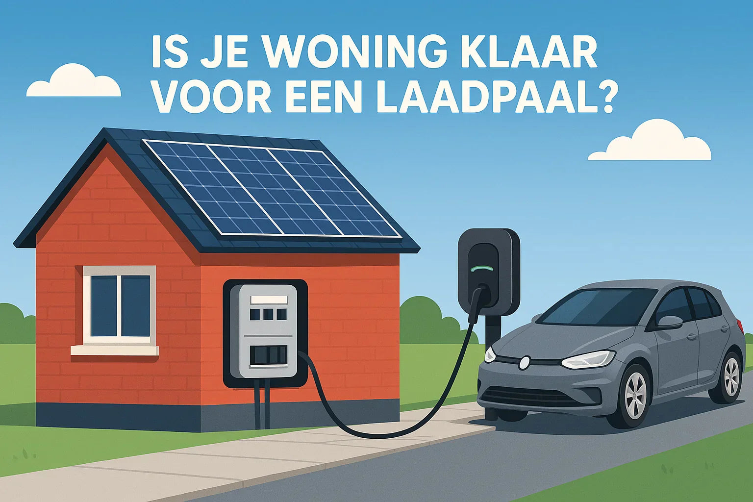 Is jouw woning klaar voor een eigen laadpaal? Zo bereid je je goed voor