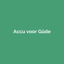 Accu voor Güde gereedschap