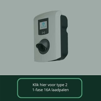type 2  1-fase 16A laadpalen laadproducten laadpaal laadkabel laadstation wallbox mobiele thuislader