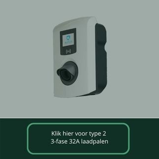type 2  3-fase 32A laadpalen laadproducten laadpaal laadkabel laadstation wallbox mobiele thuislader