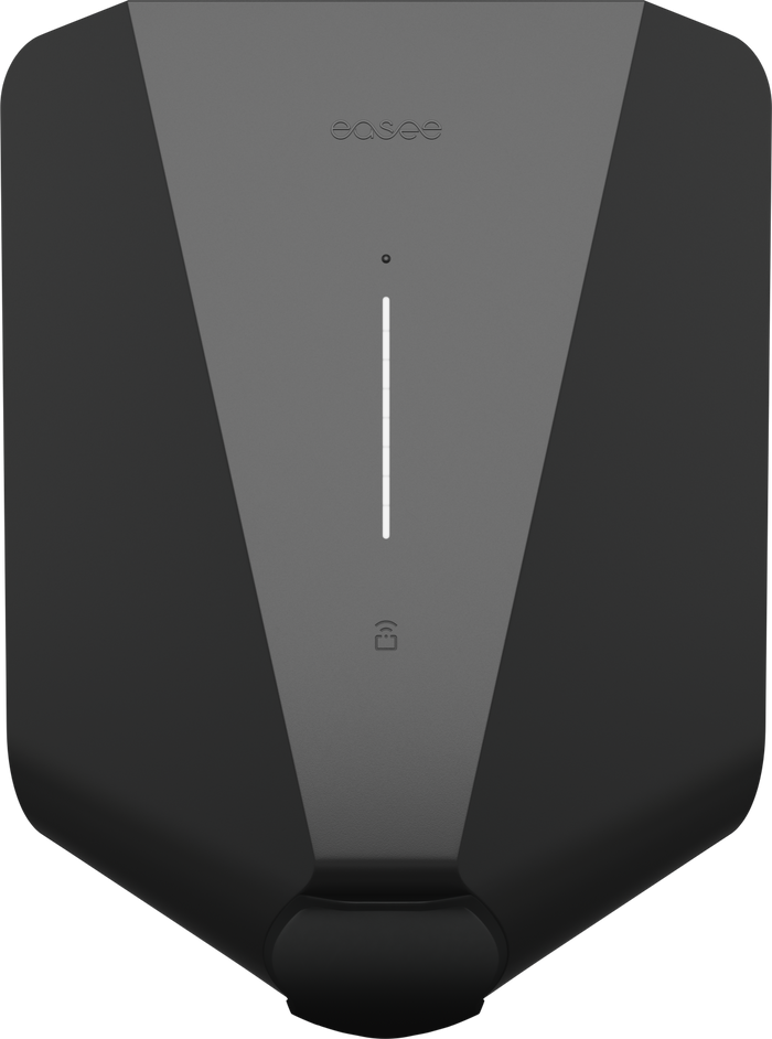 Easee Charge Up Slimme EV Thuislader 22kW Type 2 - Zwart