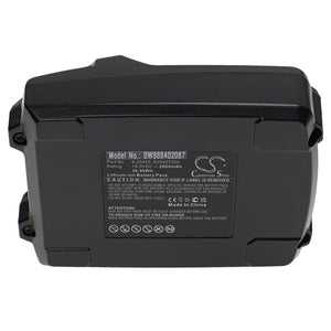 Metabo 18V accu vervanger 6.25457 voor BS 18 LT – vervangt 6.25469, 6.25499, 625341000, 625457000