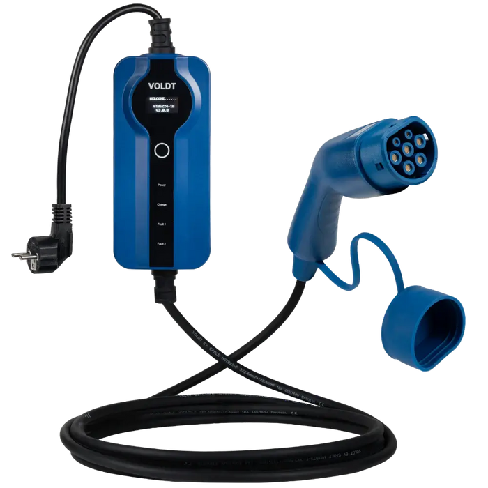 Voldt Smart Mobiele Thuislader | 3,7 kW – Schuko Stopcontact (1-Fase)
