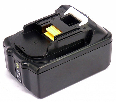 De Makita 18V Li-ion accu met LED-indicator is een vervangende accu, compatibel met BL1830B/BL1840B/BL1850B/BL1860B, geschikt voor Makita DDF, DHP, DTD en DHR gereedschap. Ontworpen voor gebruiksgemak en betrouwbaar vermogen.