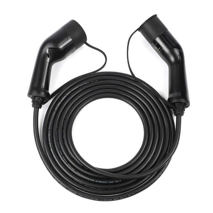 EVSE Type 2 Slimline Laadkabel | 3,7 kW – 1-Fase (5m tot 10m)