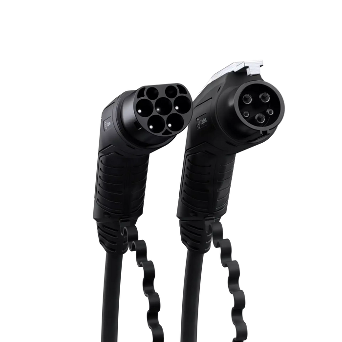 EVSE Type 2 naar Type 1 Mode 3 Laadkabel | 7,4 kW – 1-Fase (5m tot 10m)